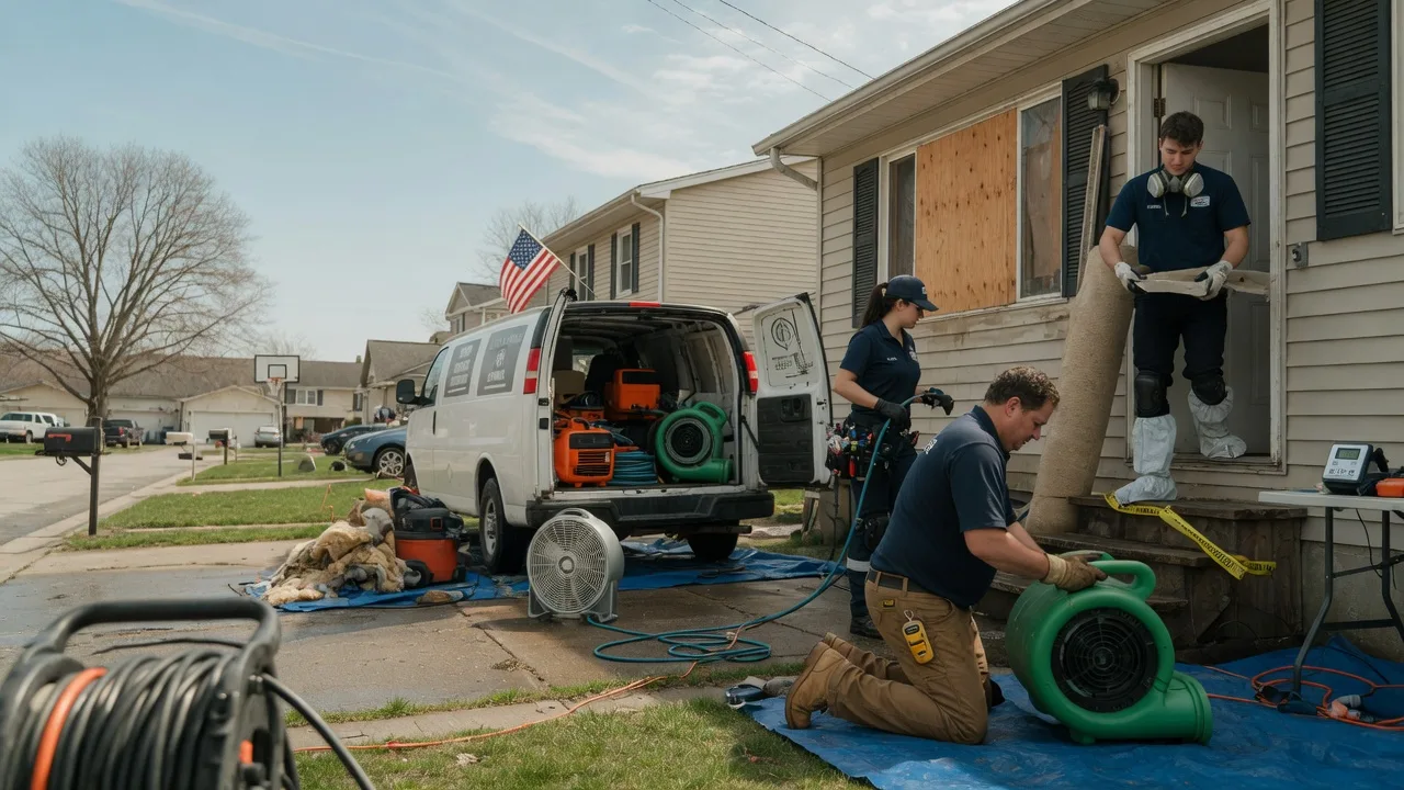 Water Damage Restoration in Rentiesville, OK near me